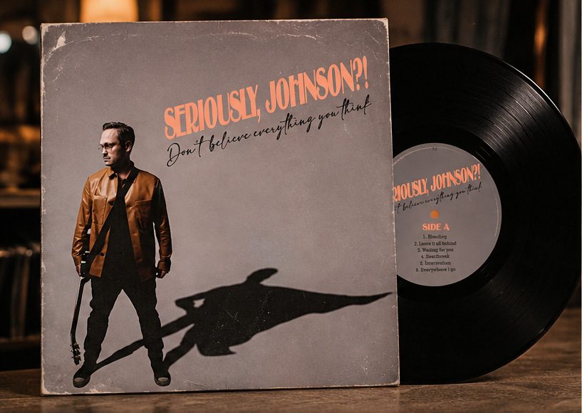 Vinyl und Albumhülle, Präsentationsansicht