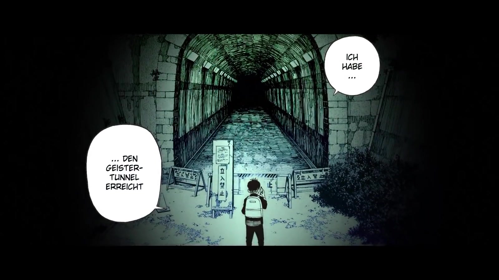 Dan Da Dan – Szene aus dem lokalisierten Manga-Trailer